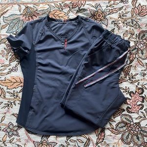 Katie Duke Cherokee iflex scrub set